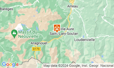 Mapa Saint Lary Soulan Apartamentos 112293
