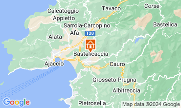 Mapa Bastelicaccia Apartamentos 127787