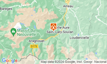 Mapa Saint Lary Soulan Apartamentos 124673