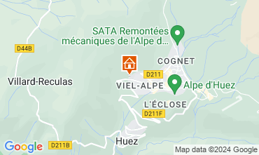 Mapa Alpe d'Huez Apartamentos 27311