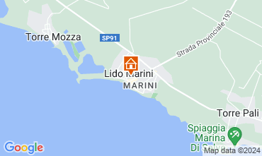 Mapa Lido Marini Apartamentos 128287