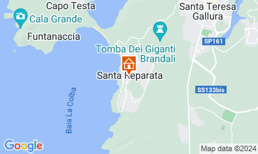 Mapa Santa Teresa di Gallura Apartamentos 114447