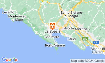 Mapa La Spezia Apartamentos 127791