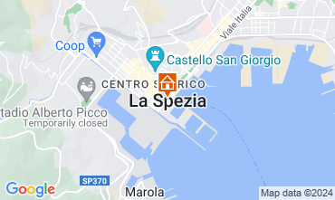 Mapa La Spezia Apartamentos 127791