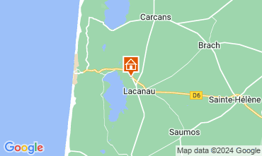 Mapa Lacanau Casa 128876