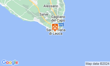 Mapa Santa Maria di Leuca Apartamentos 78249