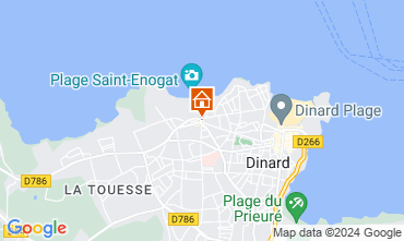 Mapa Dinard Apartamentos 125428