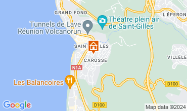 Mapa Saint-Gilles les Bains Vivenda 125904