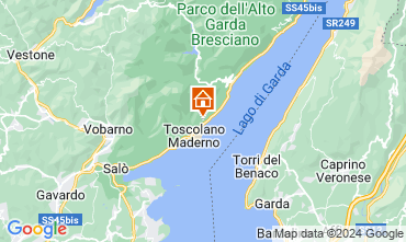 Mapa Toscolano-Maderno Apartamentos 80837