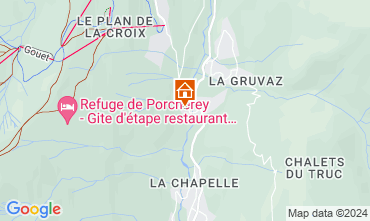 Mapa Les Contamines Montjoie Chal 28443