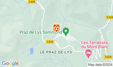 Mapa Praz de Lys Sommand Apartamentos 122376