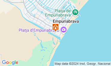 Mapa Empuriabrava Apartamentos 129195