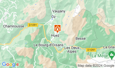 Mapa Alpe d'Huez Estdio 120384