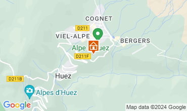 Mapa Alpe d'Huez Estdio 120384