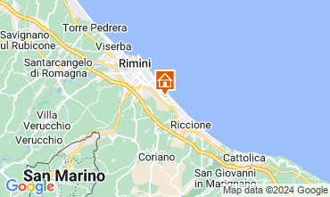 Mapa Rimini Apartamentos 21770