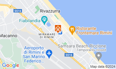 Mapa Rimini Apartamentos 21770