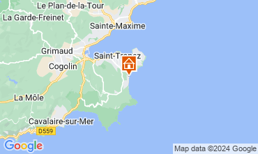 Mapa Saint Tropez Mobil Home 80923