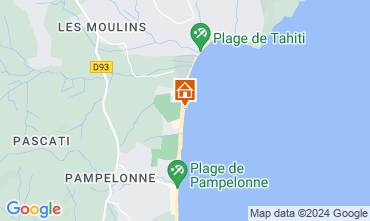 Mapa Saint Tropez Mobil Home 80923