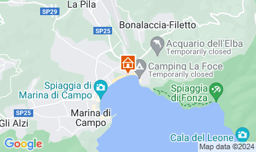 Mapa Campo nell'Elba Apartamentos 95820