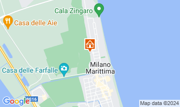 Mapa Milano Marittima Apartamentos 128507