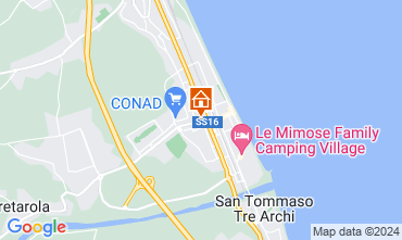 Mapa Porto Sant'Elpidio Apartamentos 127354