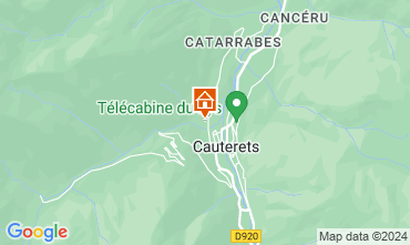 Mapa Cauterets Apartamentos 125758