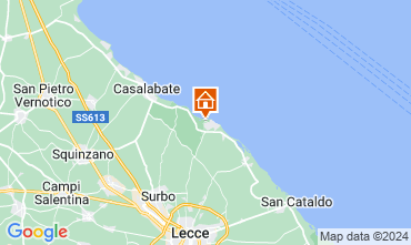 Mapa Lecce Vivenda 127496