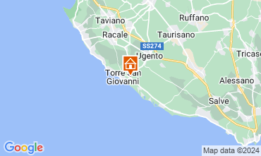 Mapa Ugento - Torre San Giovanni Estdio 125447