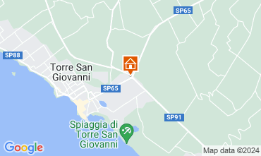Mapa Ugento - Torre San Giovanni Estdio 125447