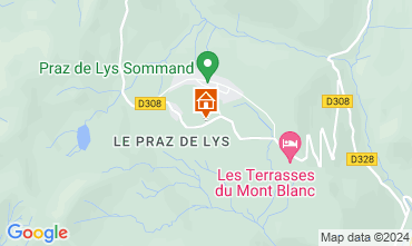 Mapa Praz de Lys Sommand Chal 103426