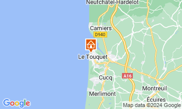 Mapa Le Touquet Apartamentos 7771