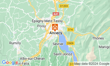 Mapa Annecy Casa de turismo rural/Casa de campo 94014