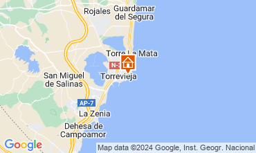 Mapa Torrevieja Apartamentos 55632