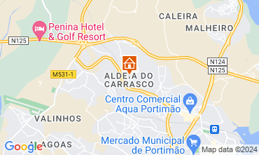 Mapa Portimo Apartamentos 74093