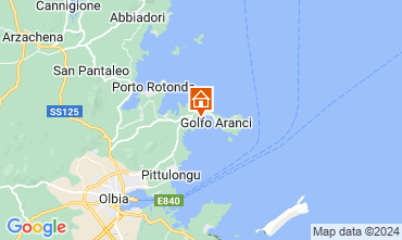 Mapa Golfo Aranci Apartamentos 108847