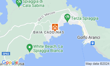 Mapa Golfo Aranci Apartamentos 108847