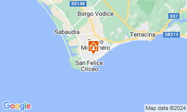 Mapa San Felice Circeo Vivenda 90918