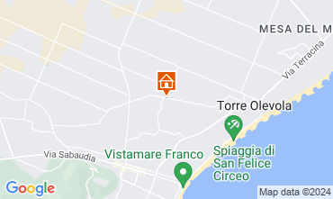 Mapa San Felice Circeo Vivenda 90918