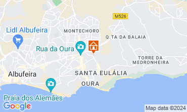 Mapa Albufeira Apartamentos 103463