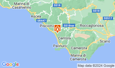 Mapa Pisciotta Apartamentos 62782