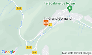 Mapa Le Grand Bornand Apartamentos 122783