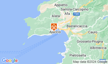 Mapa Ajaccio Apartamentos 125962