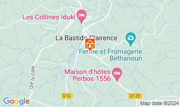 Mapa La Bastide-Clairence Casa 126674