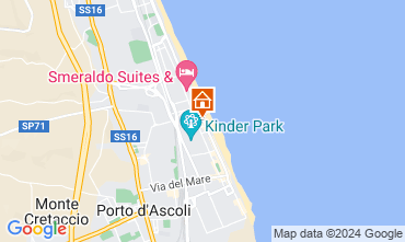 Mapa San Benedetto del Tronto Apartamentos 110845