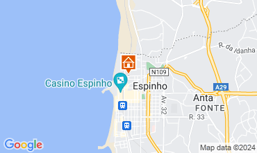 Mapa Espinho Apartamentos 109556