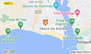 Mapa Praia da Rocha Apartamentos 126924