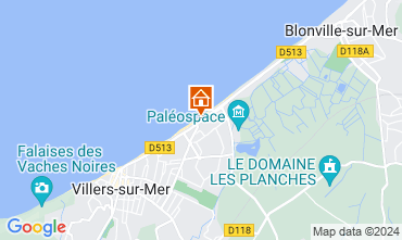 Mapa Villers sur Mer Apartamentos 78984