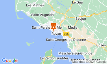 Mapa Vaux sur Mer Apartamentos 57898