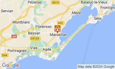 Mapa Marseillan Casa 126594