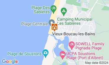 Mapa Vieux Boucau Apartamentos 123764